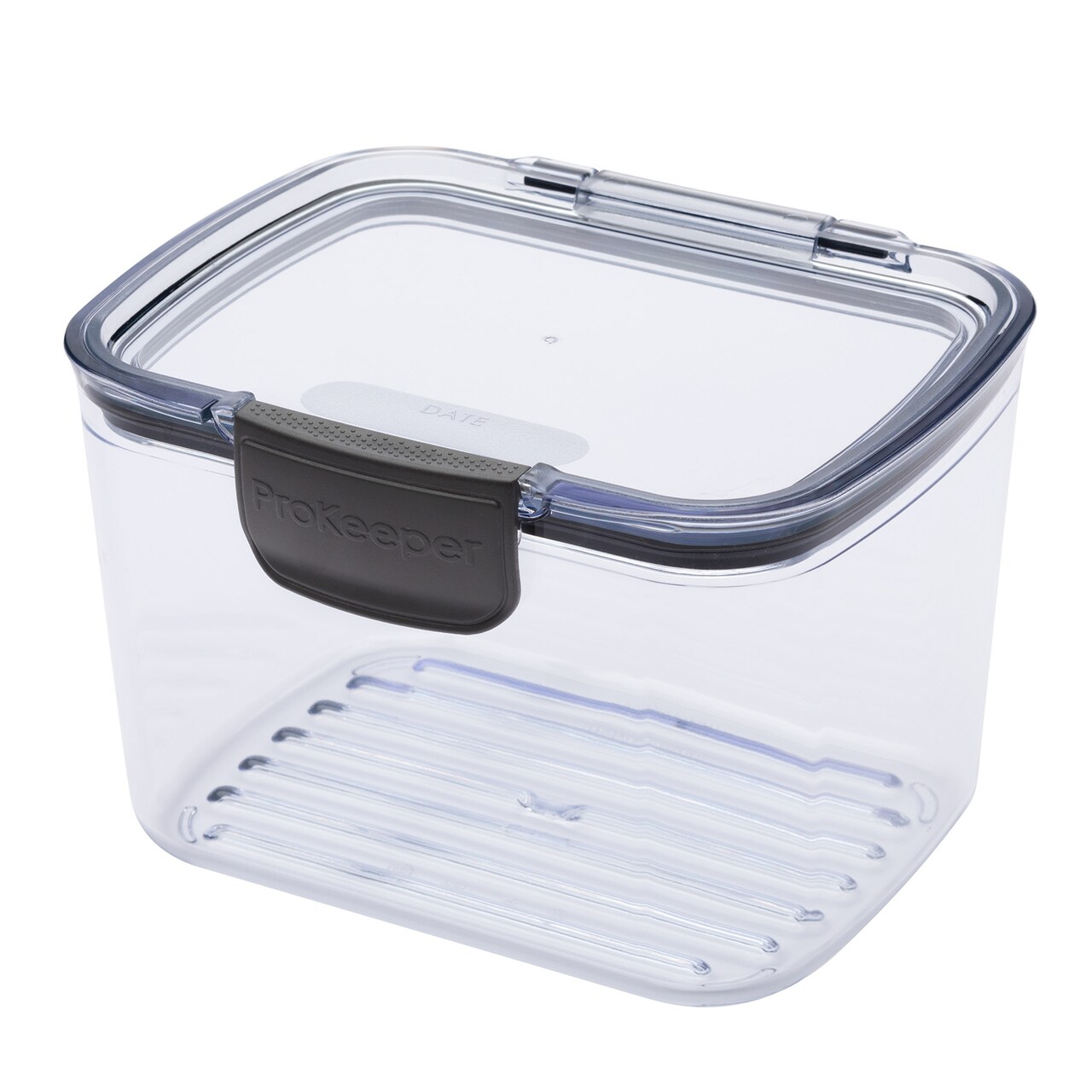 Progressive International ProKeeper+ Airtight Tall Deli Storage Container, Clear Plastic